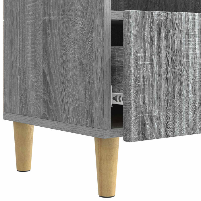Cabinet TV Sonoma gri 102 x 34,5 x 50 cm Lemn prelucrat - WALTI WALTI