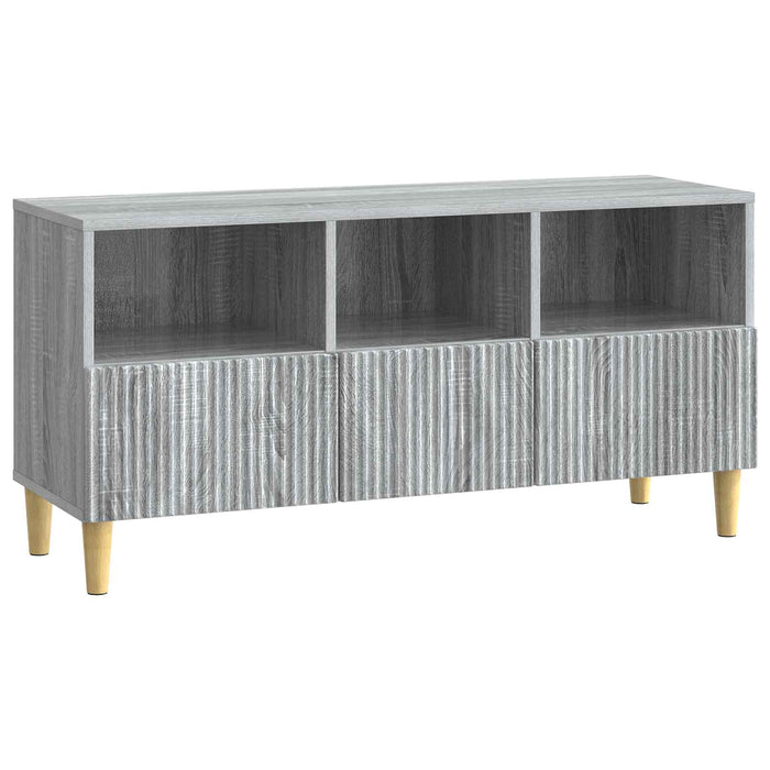 Cabinet TV Sonoma gri 102 x 34,5 x 50 cm Lemn prelucrat - WALTI WALTI