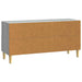 Cabinet TV Sonoma gri 102 x 34,5 x 50 cm Lemn prelucrat - WALTI WALTI