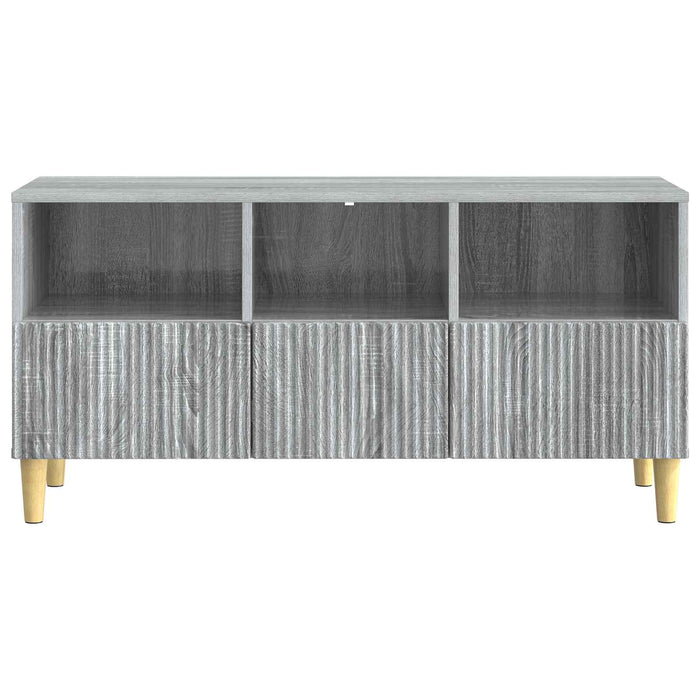 Cabinet TV Sonoma gri 102 x 34,5 x 50 cm Lemn prelucrat - WALTI WALTI