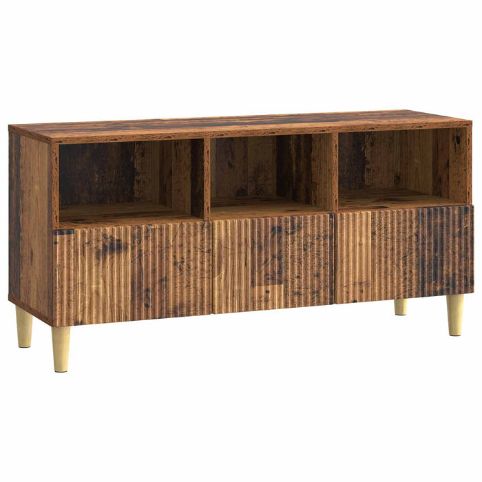 Cabinet TV Lemn vechi 102 x 34,5 x 50 cm Lemn prelucrat - WALTI WALTI