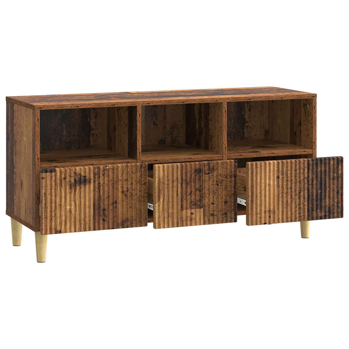 Cabinet TV Lemn vechi 102 x 34,5 x 50 cm Lemn prelucrat - WALTI WALTI