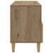 Cabinet TV Stejar Artizanal 102 x 34,5 x 50 cm Lemn prelucrat - WALTI WALTI