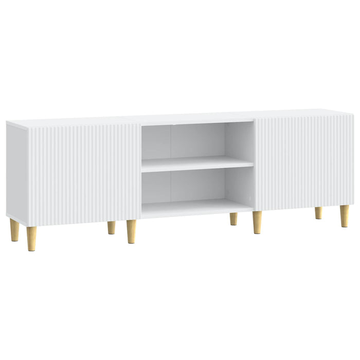 Cabinet TV Alb 150 x 31 x 50 cm Lemn prelucrat - WALTI WALTI