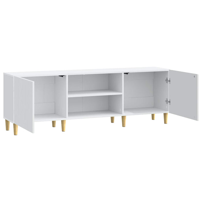 Cabinet TV Alb 150 x 31 x 50 cm Lemn prelucrat - WALTI WALTI