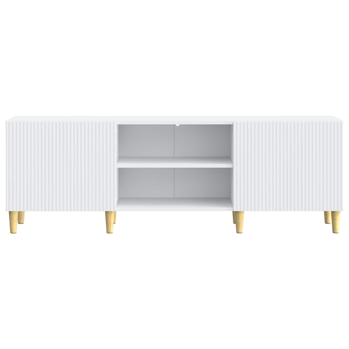 Cabinet TV Alb 150 x 31 x 50 cm Lemn prelucrat - WALTI WALTI