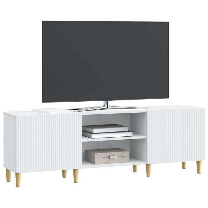Cabinet TV Alb 150 x 31 x 50 cm Lemn prelucrat - WALTI WALTI