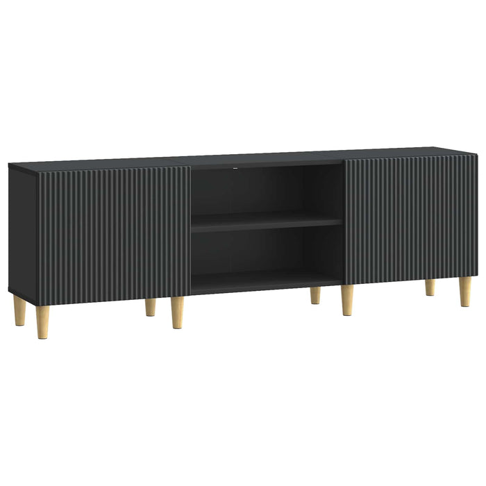 Cabinet TV Negru 150 x 31 x 50 cm Lemn prelucrat - WALTI WALTI