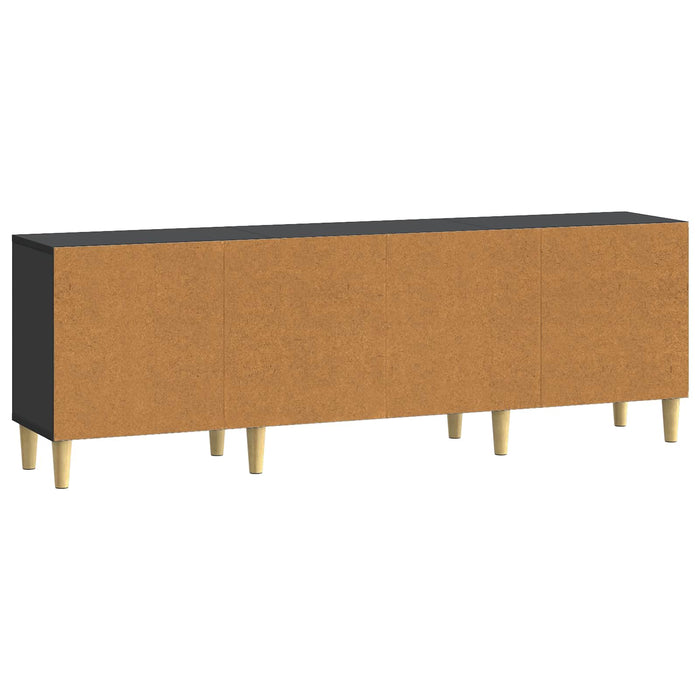 Cabinet TV Negru 150 x 31 x 50 cm Lemn prelucrat - WALTI WALTI