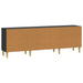 Cabinet TV Negru 150 x 31 x 50 cm Lemn prelucrat - WALTI WALTI