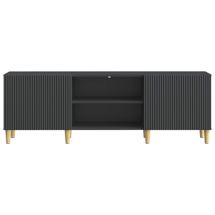 Cabinet TV Negru 150 x 31 x 50 cm Lemn prelucrat - WALTI WALTI