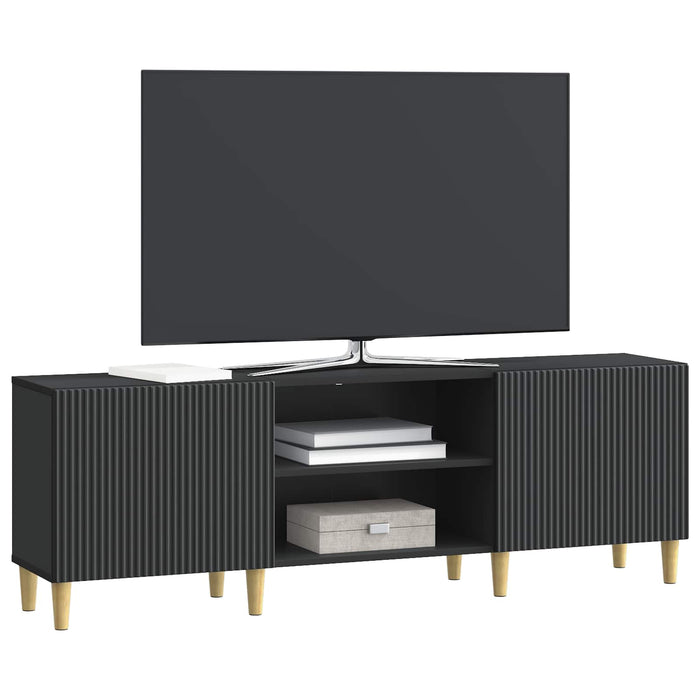 Cabinet TV Negru 150 x 31 x 50 cm Lemn prelucrat - WALTI WALTI