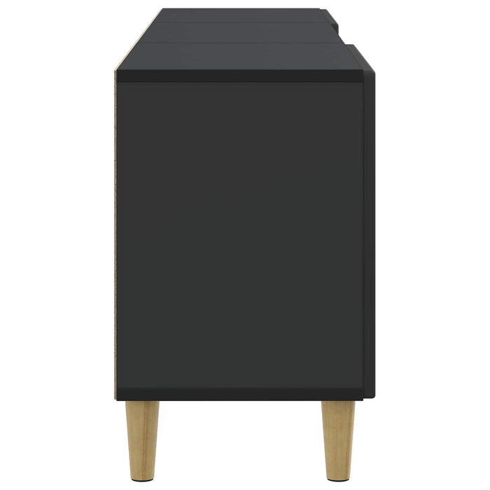 Cabinet TV Negru 150 x 31 x 50 cm Lemn prelucrat - WALTI WALTI