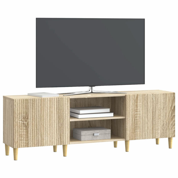 Cabinet TV Stejar Sonoma 150 x 31 x 50 cm Lemn prelucrat - WALTI WALTI