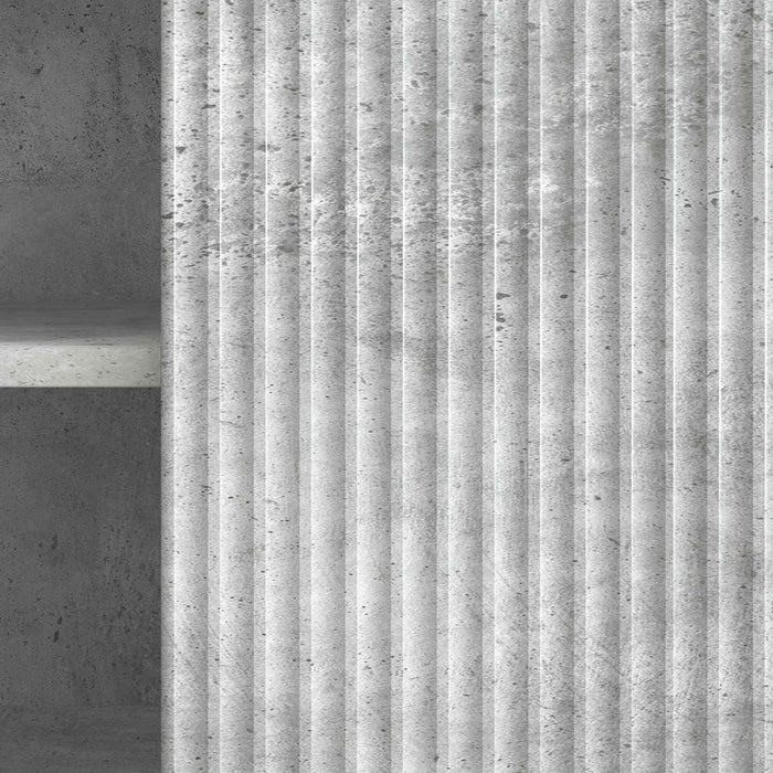 Cabinet TV Gri Beton 150 x 31 x 50 cm Lemn prelucrat - WALTI WALTI
