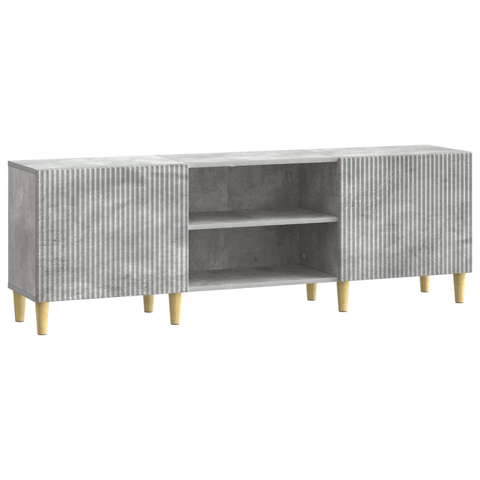Cabinet TV Gri Beton 150 x 31 x 50 cm Lemn prelucrat - WALTI WALTI