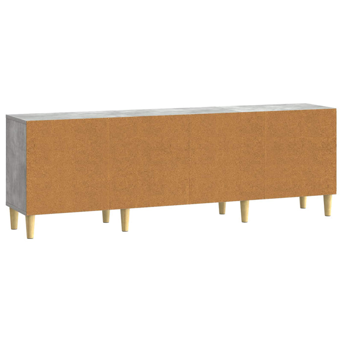 Cabinet TV Gri Beton 150 x 31 x 50 cm Lemn prelucrat - WALTI WALTI