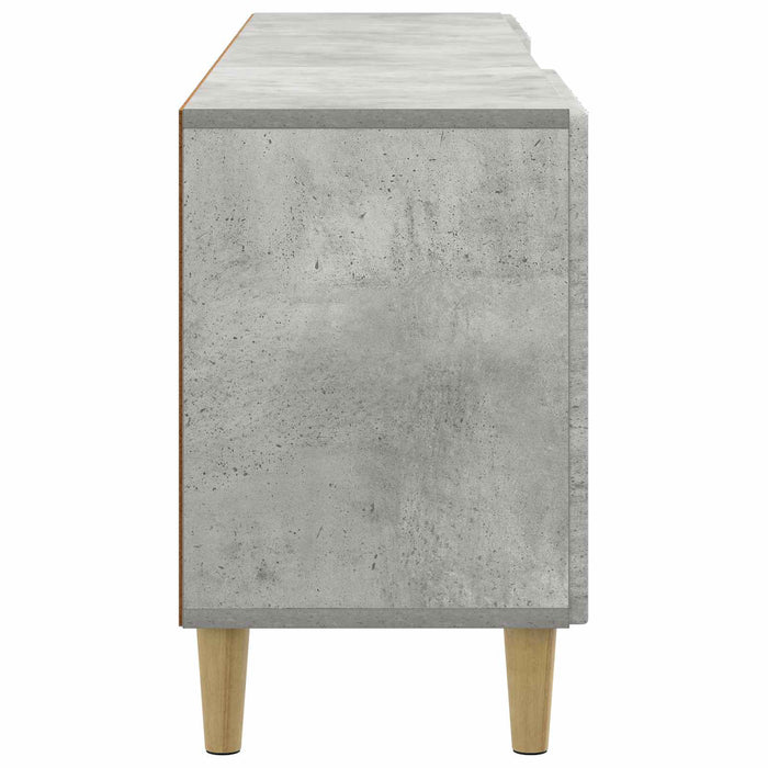Cabinet TV Gri Beton 150 x 31 x 50 cm Lemn prelucrat - WALTI WALTI