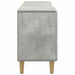 Cabinet TV Gri Beton 150 x 31 x 50 cm Lemn prelucrat - WALTI WALTI
