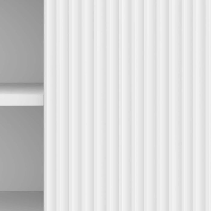 Cabinet TV Alb foarte lucios 150 x 31 x 50 cm Lemn prelucrat - WALTI WALTI