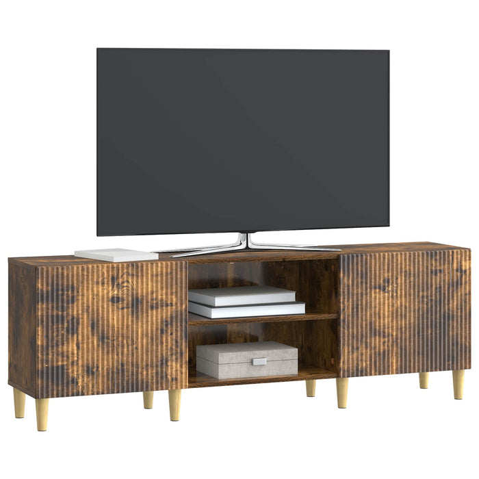 Cabinet TV Stejar fumuriu 150 x 31 x 50 cm Lemn prelucrat - WALTI WALTI