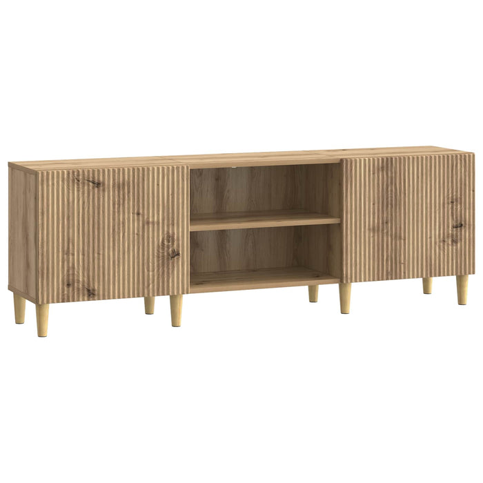 Cabinet TV Stejar Artizanal 150 x 31 x 50 cm Lemn prelucrat - WALTI WALTI