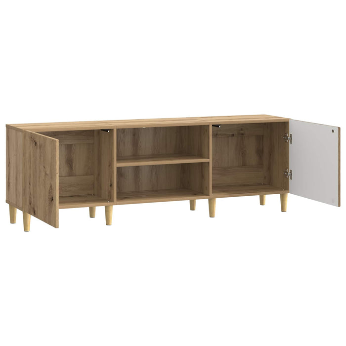 Cabinet TV Stejar Artizanal 150 x 31 x 50 cm Lemn prelucrat - WALTI WALTI