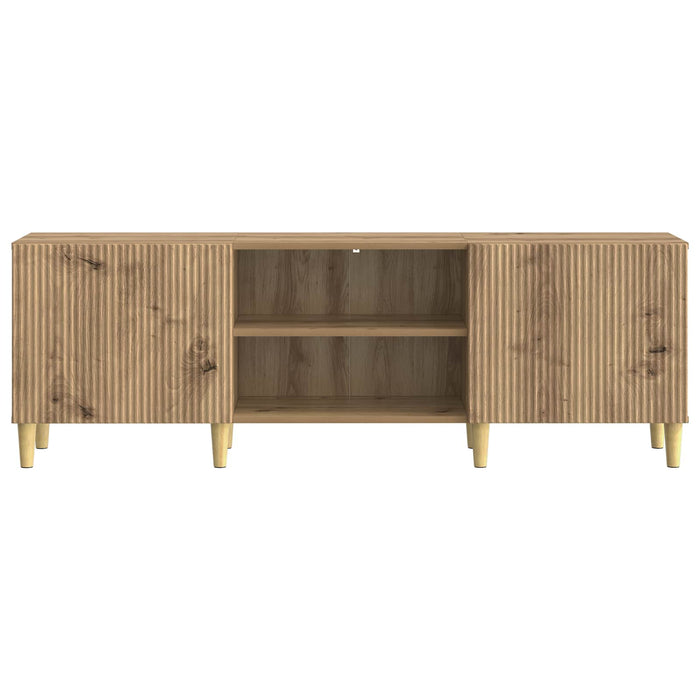 Cabinet TV Stejar Artizanal 150 x 31 x 50 cm Lemn prelucrat - WALTI WALTI