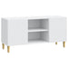 Cabinet TV Alb 102 x 34,5 x 50 cm Lemn prelucrat - WALTI WALTI