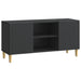 Cabinet TV Negru 102 x 34,5 x 50 cm Lemn prelucrat - WALTI WALTI