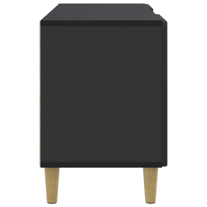Cabinet TV Negru 102 x 34,5 x 50 cm Lemn prelucrat - WALTI WALTI