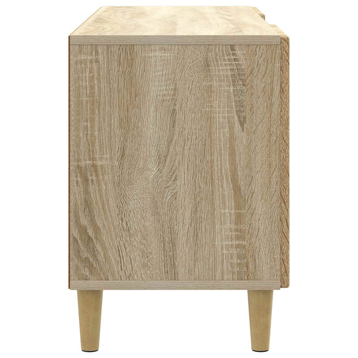 Cabinet TV Stejar Sonoma 102 x 34,5 x 50 cm Lemn prelucrat - WALTI WALTI