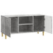 Cabinet TV Gri Beton 102 x 34,5 x 50 cm Lemn prelucrat - WALTI WALTI