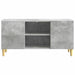 Cabinet TV Gri Beton 102 x 34,5 x 50 cm Lemn prelucrat - WALTI WALTI