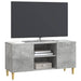 Cabinet TV Gri Beton 102 x 34,5 x 50 cm Lemn prelucrat - WALTI WALTI