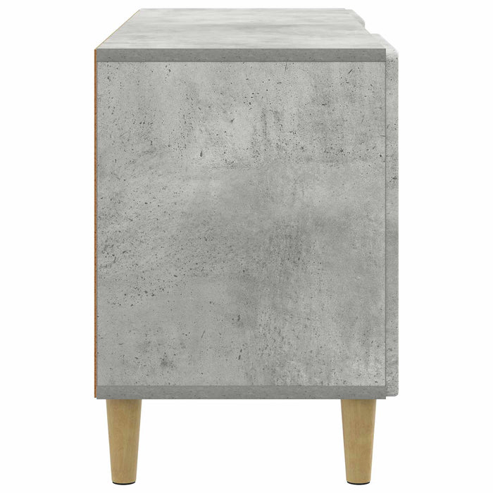 Cabinet TV Gri Beton 102 x 34,5 x 50 cm Lemn prelucrat - WALTI WALTI
