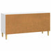 Cabinet TV Alb foarte lucios 102 x 34,5 x 50 cm Lemn prelucrat - WALTI WALTI