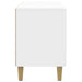 Cabinet TV Alb foarte lucios 102 x 34,5 x 50 cm Lemn prelucrat - WALTI WALTI