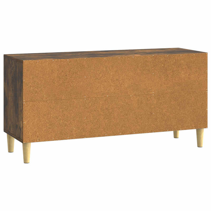 Cabinet TV Stejar fumuriu 102 x 34,5 x 50 cm Lemn prelucrat - WALTI WALTI