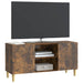 Cabinet TV Stejar fumuriu 102 x 34,5 x 50 cm Lemn prelucrat - WALTI WALTI