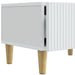 Cabinet TV cu sertar Alb 147 x 34,5 x 30 cm Lemn prelucrat - WALTI WALTI