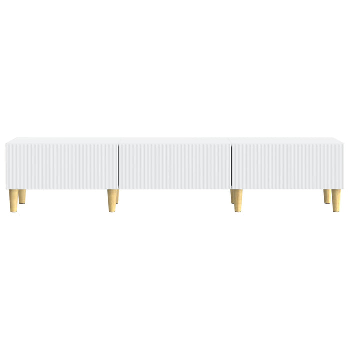 Cabinet TV cu sertar Alb 147 x 34,5 x 30 cm Lemn prelucrat - WALTI WALTI