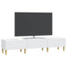Cabinet TV cu sertar Alb 147 x 34,5 x 30 cm Lemn prelucrat - WALTI WALTI