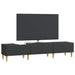 Cabinet TV cu sertar Negru 147 x 34,5 x 30 cm Lemn prelucrat - WALTI WALTI