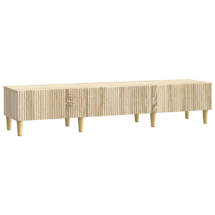 Cabinet TV Stejar Sonoma 147 x 34,5 x 30 cm Lemn prelucrat - WALTI WALTI