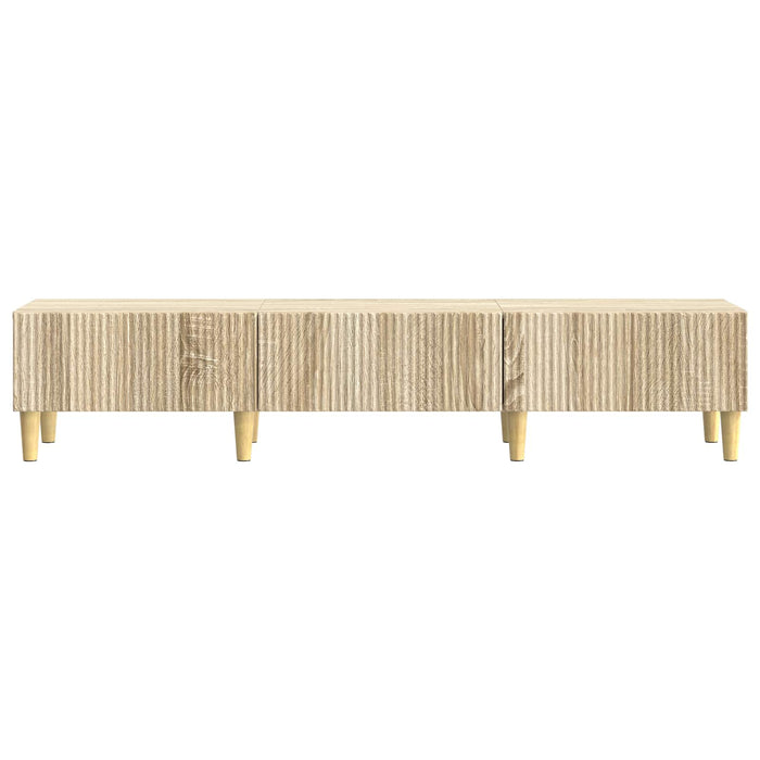 Cabinet TV Stejar Sonoma 147 x 34,5 x 30 cm Lemn prelucrat - WALTI WALTI