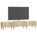 Cabinet TV Stejar Sonoma 147 x 34,5 x 30 cm Lemn prelucrat - WALTI WALTI