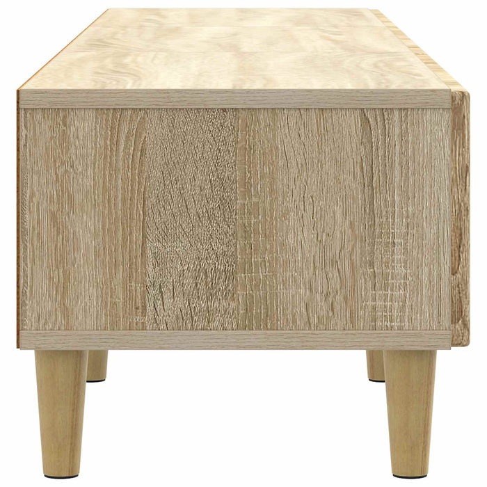 Cabinet TV Stejar Sonoma 147 x 34,5 x 30 cm Lemn prelucrat - WALTI WALTI