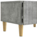 Cabinet TV Gri Beton 147 x 34,5 x 30 cm Lemn prelucrat - WALTI WALTI