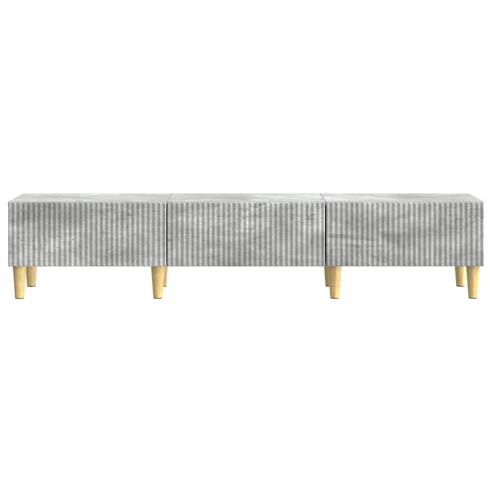 Cabinet TV Gri Beton 147 x 34,5 x 30 cm Lemn prelucrat - WALTI WALTI